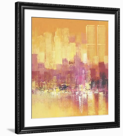 Relieves II-Claudio Lami-Framed Art Print