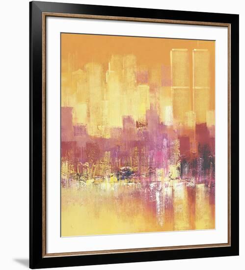 Relieves II-Claudio Lami-Framed Art Print