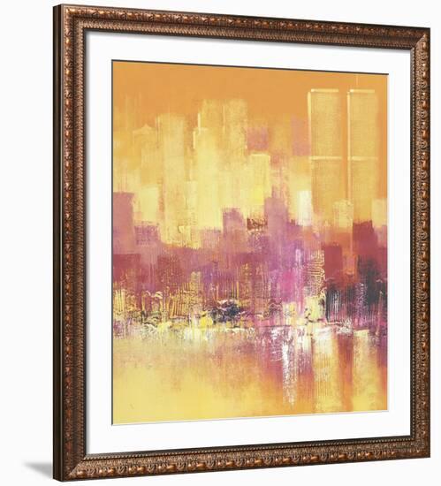 Relieves II-Claudio Lami-Framed Art Print