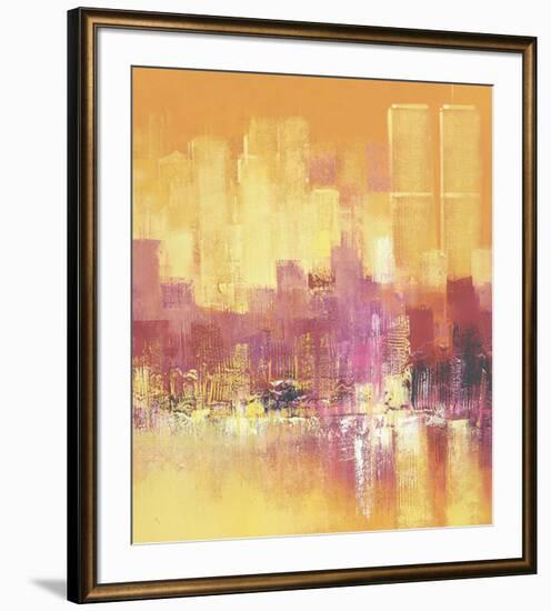 Relieves II-Claudio Lami-Framed Art Print