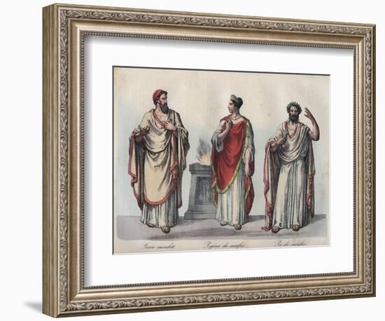 Religion in Ancient Rome-Stefano Bianchetti-Framed Giclee Print