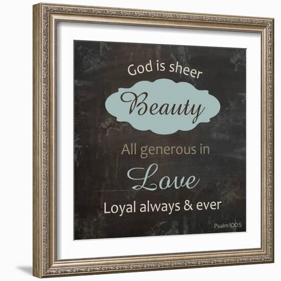 Religious Chalk 2-Lauren Gibbons-Framed Art Print