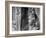 Religious Dancer at Temple of Angkor Wat, Wearing Richly Embroidered and Ornamented Costumes-Eliot Elisofon-Framed Photographic Print