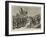 Religious Procession at Cimies, Near Nice, on the Day of the Feast of the Annunciation-null-Framed Giclee Print
