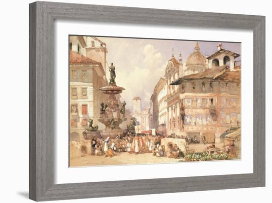 Religious Procession-William Callow-Framed Giclee Print
