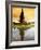 Religious Ulur Danu Temple in Lake Bratan, Bali, Indonesia-Bill Bachmann-Framed Photographic Print