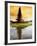 Religious Ulur Danu Temple in Lake Bratan, Bali, Indonesia-Bill Bachmann-Framed Photographic Print