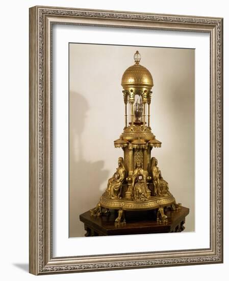 Reliquary of Saint Teresa of Avila, 1515-82 Carmelite Nun, 19th century-null-Framed Photographic Print