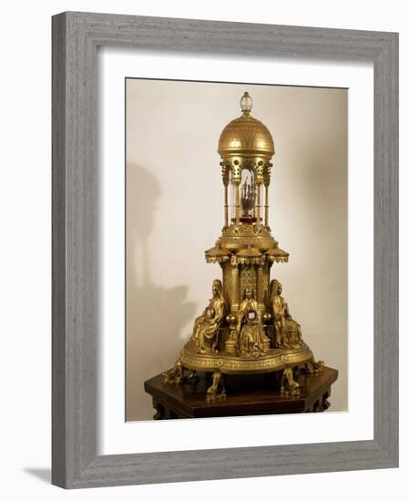 Reliquary of Saint Teresa of Avila, 1515-82 Carmelite Nun, 19th century-null-Framed Photographic Print