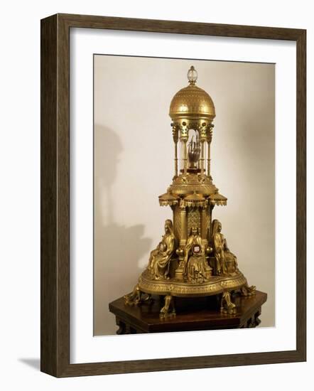 Reliquary of Saint Teresa of Avila, 1515-82 Carmelite Nun, 19th century-null-Framed Photographic Print