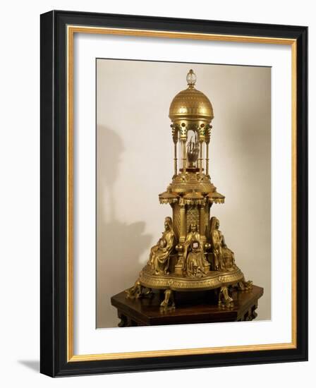 Reliquary of Saint Teresa of Avila, 1515-82 Carmelite Nun, 19th century-null-Framed Photographic Print