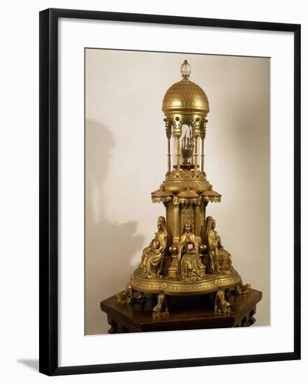 Reliquary of Saint Teresa of Avila, 1515-82 Carmelite Nun, 19th century-null-Framed Photographic Print