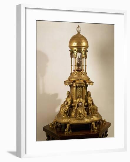 Reliquary of Saint Teresa of Avila, 1515-82 Carmelite Nun, 19th century-null-Framed Photographic Print