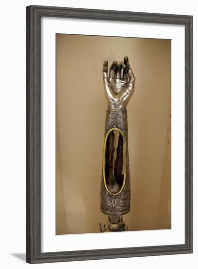 Reliquary of St Agatha's Arm in Palermo Cathedral, Sicily-null-Framed Giclee Print