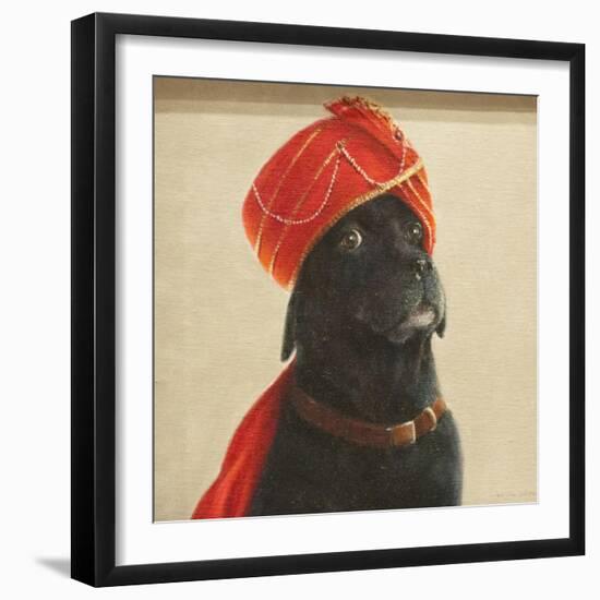 Reluctant Maharaja, 2010-Lincoln Seligman-Framed Giclee Print