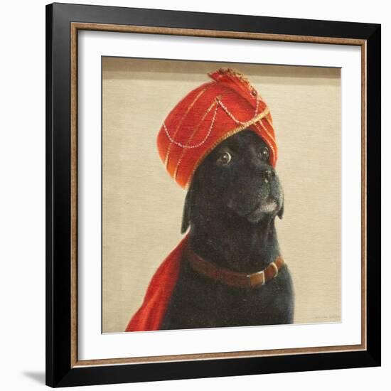 Reluctant Maharaja, 2010-Lincoln Seligman-Framed Giclee Print