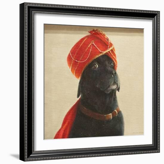 Reluctant Maharaja, 2010-Lincoln Seligman-Framed Giclee Print