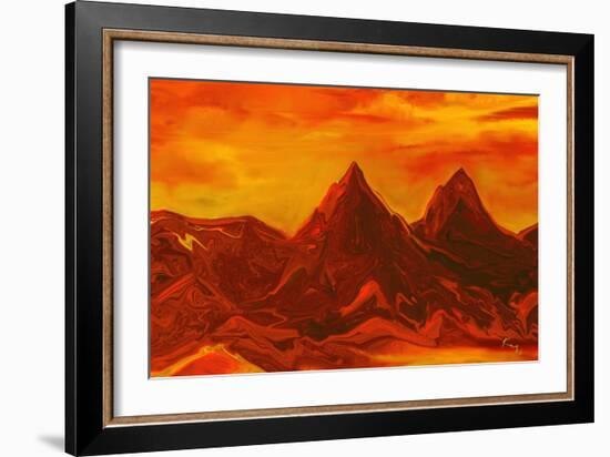 Remacree-Rabi Khan-Framed Art Print