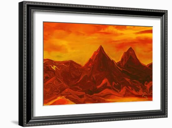 Remacree-Rabi Khan-Framed Art Print