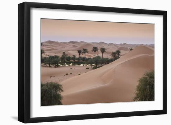 Remah Desert, Al Ain, Abu Dhabi, United Arab Emirates, Middle East-Jane Sweeney-Framed Photographic Print