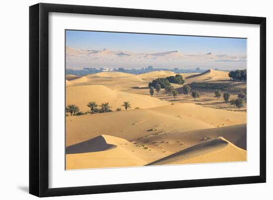 Remah Desert, Al Ain, Abu Dhabi, United Arab Emirates, Middle East-Jane Sweeney-Framed Photographic Print