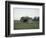 Remains of a bunker on a meadow at the edge of a wood next to a field-Axel Killian-Framed Photographic Print