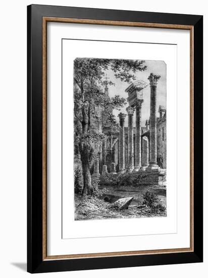 Remains of a Roman Theatre at Besancon, France, 1882-1884-Smeeton-Framed Giclee Print
