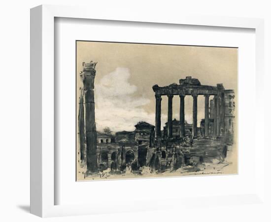 'Remains of Ancient Rome', 1903-Mortimer L Menpes-Framed Giclee Print