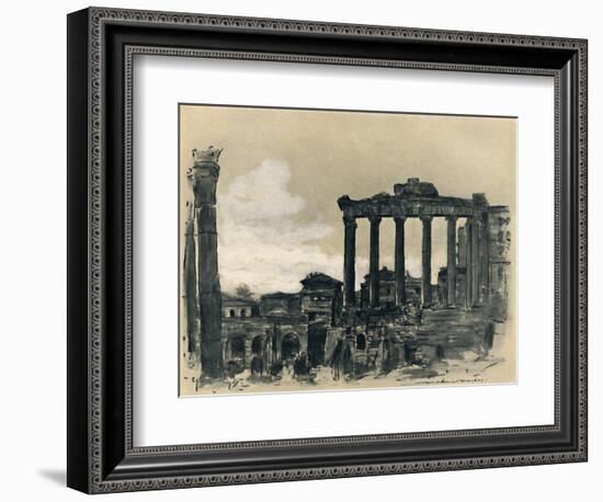 'Remains of Ancient Rome', 1903-Mortimer L Menpes-Framed Giclee Print