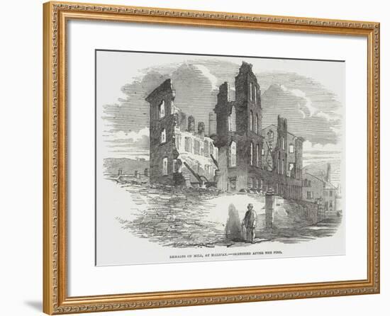 Remains of Mill, at Halifax-null-Framed Giclee Print