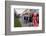 Remains of the Berlin Wall at the East Side Gallery in Berlin, Germany-null-Framed Premium Giclee Print