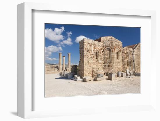 Remains of the Byzantine Church of Agios Ioannis on the Acropolis, South Aegean-Ruth Tomlinson-Framed Photographic Print