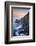 Remains of The Crowns tin mine engine houses on the Cornish Atlantic coast near Botallack, St Just,-Adam Burton-Framed Photographic Print