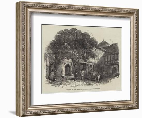 Remains of the Priory of St Gregory, at Canterbury-null-Framed Giclee Print