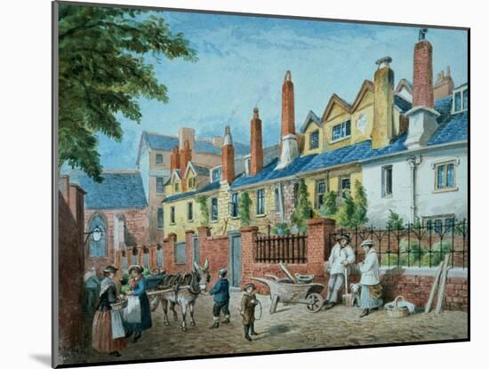 Remains of the Vicars College, Exeter-George Townsend-Mounted Giclee Print