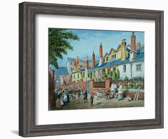Remains of the Vicars College, Exeter-George Townsend-Framed Giclee Print