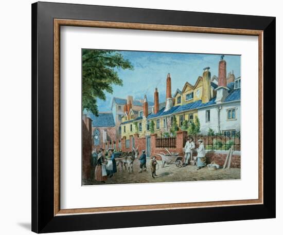 Remains of the Vicars College, Exeter-George Townsend-Framed Giclee Print