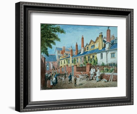 Remains of the Vicars College, Exeter-George Townsend-Framed Giclee Print