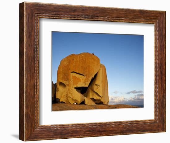 Remarkable Rocks formation in Flinders Chase National Park-Paul Souders-Framed Photographic Print