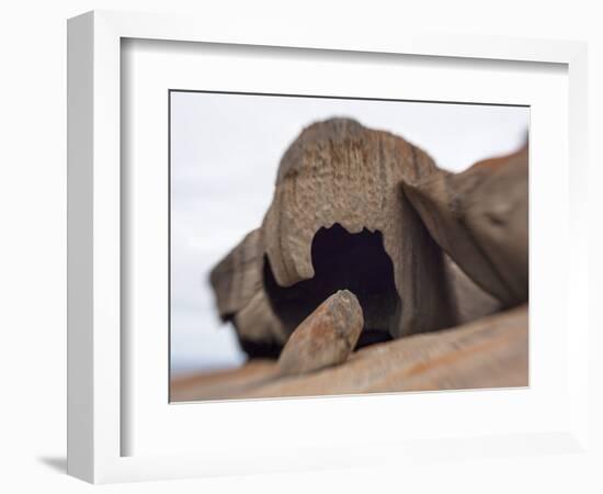 Remarkable Rocks formation in Flinders Chase National Park-Paul Souders-Framed Photographic Print