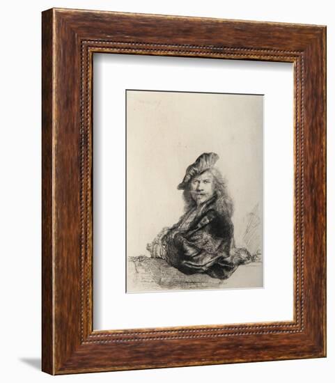 Rembrandt Appuye (B21)-Amand Durand-Framed Collectable Print