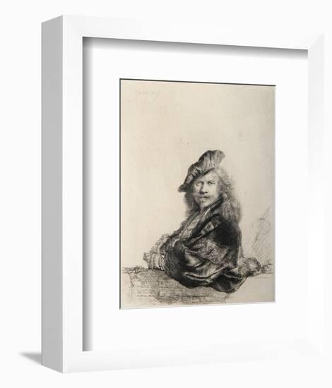 Rembrandt Appuye (B21)-Amand Durand-Framed Collectable Print