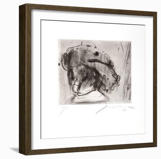 Rembrandt as a Child-Jose Luis Cuevas-Framed Limited Edition