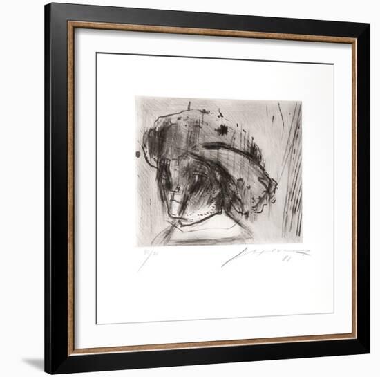 Rembrandt as a Child-Jose Luis Cuevas-Framed Limited Edition