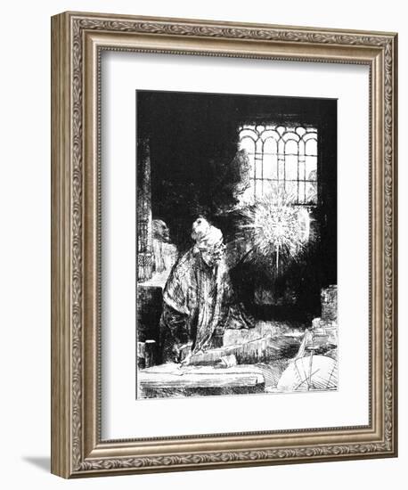 Rembrandt: Faust, 1652-Rembrandt van Rijn-Framed Giclee Print