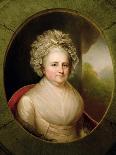 Portrait of Martha Washington-Rembrandt Peale-Giclee Print