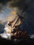 Christ in the Storm on the Lake of Galilee, 1633-Rembrandt van Rijn-Premier Image Canvas
