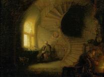 Meditating Philosopher, 1632-Rembrandt van Rijn-Giclee Print