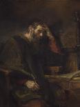 Old Man Shading His Eyes with His Hand, 1639-Rembrandt van Rijn-Mounted Art Print