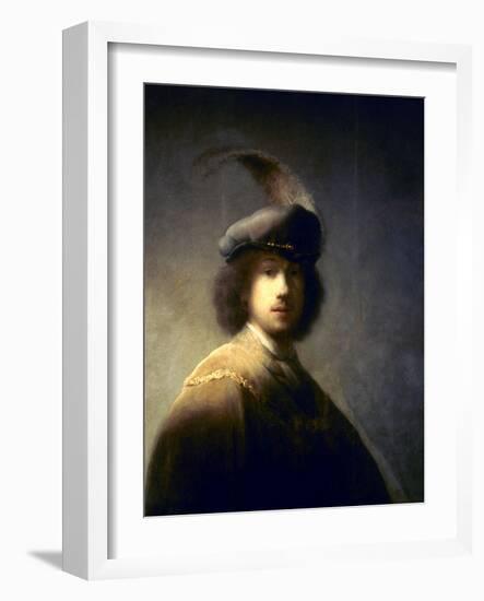 Rembrandt Van Rijn-Rembrandt van Rijn-Framed Giclee Print